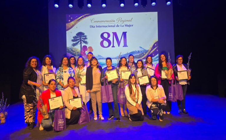 300 mujeres de la región conmemoraron el 8M en Padre Las Casas